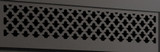 Valcourt Black Arabesque Style Louver VA10LS07