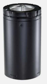 Empire Hearth 4-6 5/8" Double Wall Black 12" Vent Pipe SD46DVA12B