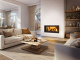 Valcourt St.-Laurent Decorative Linear Wood Fireplace FP16D