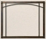 Empire Hearth Arched Black Forged Iron Inset DFI34ABL