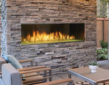 Majestic Lanai 60" Outdoor Natural Gas Linear Fireplace ODLANAIG-60
