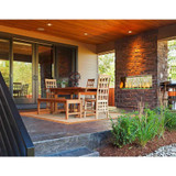 Majestic Products 48" Lanai See-Through Natural Gas Outdoor Fireplace ODLANAIGST-48