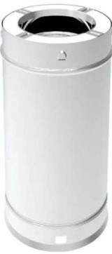 Empire Hearth 12" Length Double Wall Wood Vent (12"ID - 14 3/8"OD) WB12V12