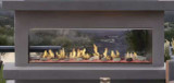 Majestic Products 60" Lanai See-Through Natural Gas Outdoor Fireplace ODLANAIGST-60