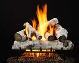 HHT 30" Woodland Birch cement log set VTD-BRCH30
