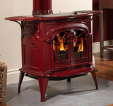 Vermont Castings Intrepid IFT Direct Vent Natural Gas Free-Standing Fireplace INDVR-IFT