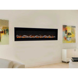 Superior 60" Contemporary Linear Electric Fireplace MPE-60D
