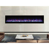 Superior 72" Contemporary Linear Electric Radiant Fireplace ERL3072