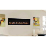 Superior 100" Contemporary Electric Radiant Fireplace ERL3100