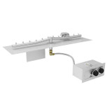 HPC Linear Flat Fire Pit Inserts — 96"