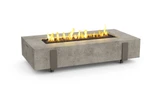 American Fyre Designs Iron Saddle Long Outdoor Firetable