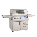 Fire Magic Echelon Diamond 36" Grill with Digital Thermometer & Single Side Burner E790s-8