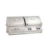 Fire Magic Aurora 52" Built-In Dual Grill with Analog Thermometers A830i