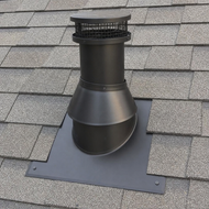 Optimal Flashing & Storm Collar Fireplace Vent System