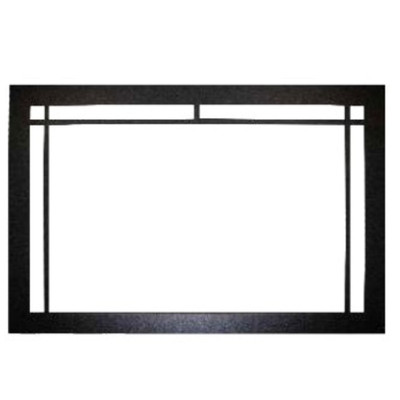 Amantii Square trim for TRD-44 | AMTR44T — accessory; installation view may include separately sold fireplace