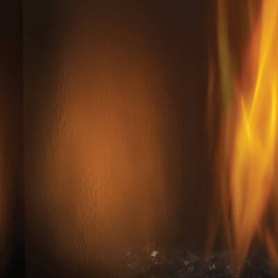 Napoleon Decorative Panels - MIRRO-FLAME™ Heat Radiating Reflective Black Porcelain — PRPL76