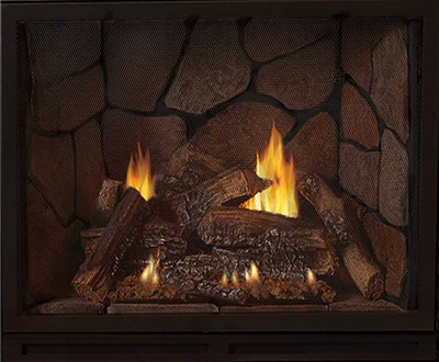 Empire Hearth 42" Tahoe Luxury Clean Face Direct Vent Traditional Fireplace DVCX42FP
