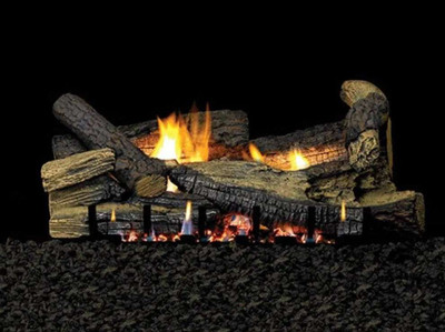 Empire Hearth 24" 6 Piece Refractory Yorktown Log Set ALS24YK