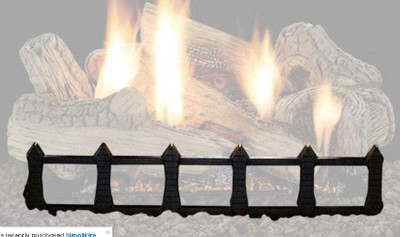 Empire Hearth Black Decorative Grate DCG24BL