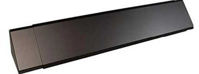Empire Hearth 42" Vent-Free Black Hood Extension VB4H42BL