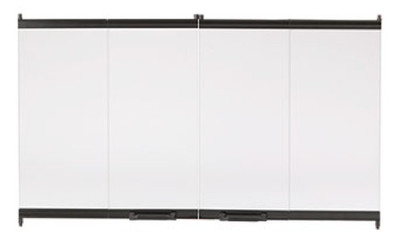 HHT Bi-fold glass doors with black trim DM1242