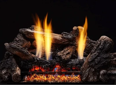 Monessen Fireplaces 18" Burncrete Hybrid 8 pc Charisma Log Set CR18-H