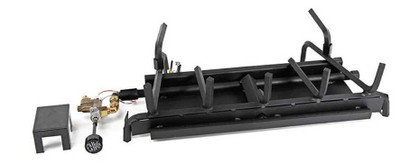 Monessen Fireplaces 27" Natural Blaze Millivolt Ignition Propane See-Through Burner NBST27PV-C