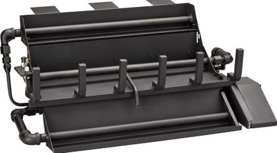HHT 24" 3 Tier Stadium Vented Natural Gas Intermittent Pilot Burner 3TR-IPI-R24-N