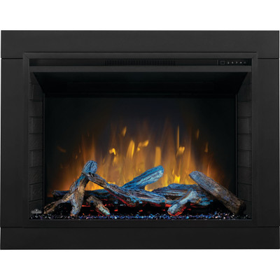 Napoleon NEFB42H-BS-TRIM finishing trim shown installed; fireplace sold separately