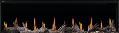Napoleon Luminex 65-Inch Built-In LCD Electric Fireplace NEFL65LCD-3SV