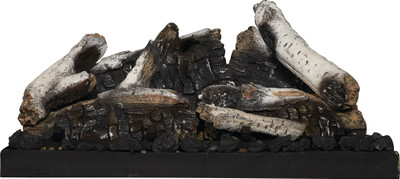 Napoleon Oakville X4 Birch Log Kit with Charcoal BLKIX4