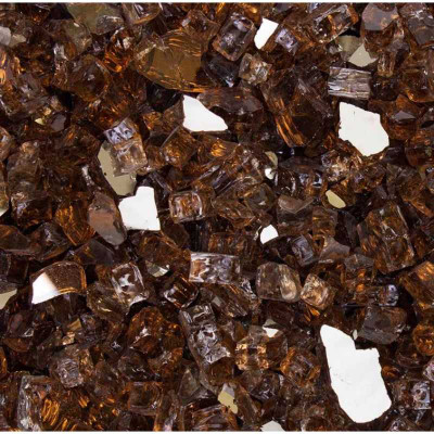 Emilyrose Reflective Fireglass - Copper - 25 lb - EG25-R01MP