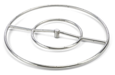 HPC 18" Stainless Steel NG Round Burner