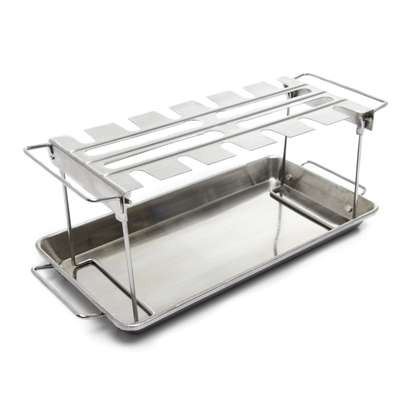 Broil King Roaster - Wing Rack With Pan - SS 64152