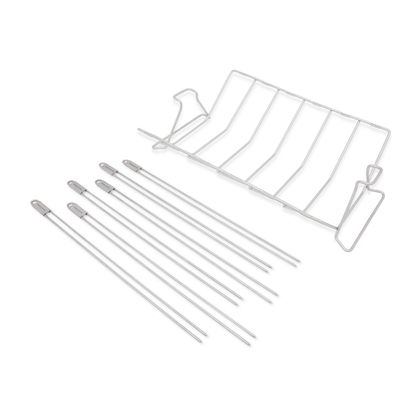 Broil King Rib/Skewer Rack - Reversible - SS 64233