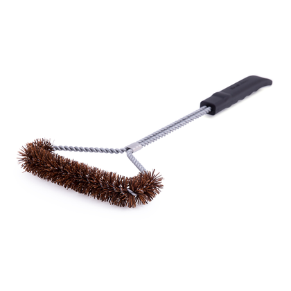Broil King Grill Brush - Tri-Head - Twisted Palmyra 65648