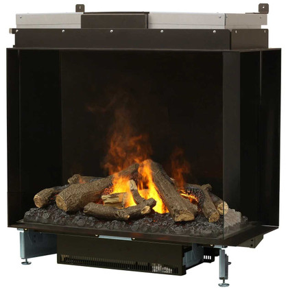 Faber e-MatriX Right-facing Built-in Water Vapor Electric Fireplace FEF3226L2R