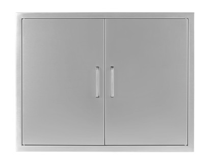 Wildfire Double Door 38" X 21" 304 Stainless Steel - WFDDR3821-SS