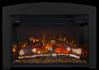 Napoleon Faceplate - Arched 3-Sided, Black — BKA3F29E