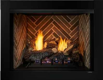 Monessen Lo-Rider 42" Vent-Free Clean Face Gas Firebox LCUF42CR