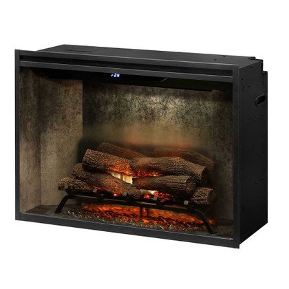 Dimplex 36" Revillusion Built-In Electric Firebox Weathered Concrete 500002401