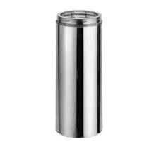 Duravent DuraTech 6" Diameter 12" Long Stainless Steel Chimney Pipe 6DT-12SS