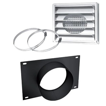 Osburn Fresh Air Intake Kit for Stoves on Legs (5”) AC01204