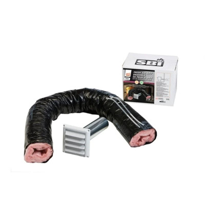 Osburn Fresh Air Intake Kit 3” x 5’ AC01240
