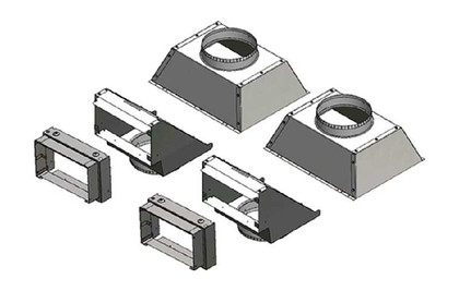 Napoleon Ducted Heat Management Side Discharge Kit (38/50) DHMS3850