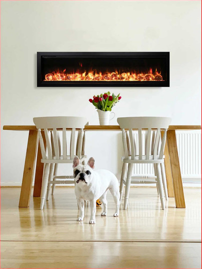 Amantii 50" Symmetry Bespoke Electric Fireplace SYM-50-BESPOKE