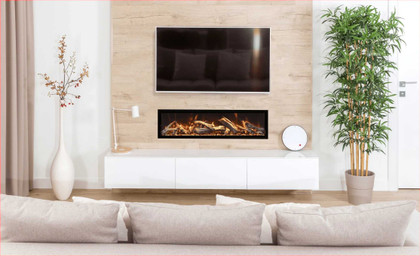 Amantii 74" Symmetry Xtra Tall Bespoke Electric Fireplace SYM-74-XT-BESPOKE