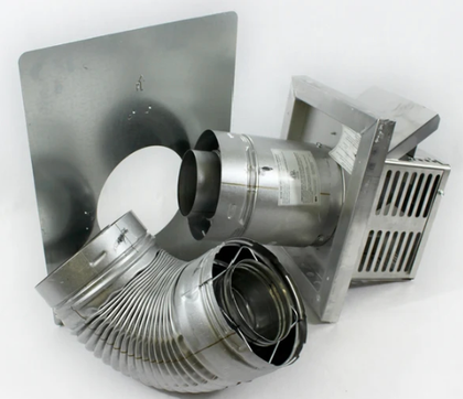 Superior Horizontal Termination Kit, Small Square, Includes SV4.5 90 Elbow SV4.5TK90SS