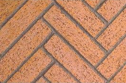 Superior Warm Red Split Herringbone MOSAIC50WRSH