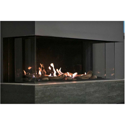Sierra Flame Toscana 38" 3-Sided Direct Vent Fireplace TOSCANA-38